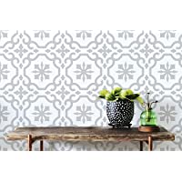 Salamanca Azulejo Patrón Plantilla-Marroquí-Arabesco-Añadidas Pintado Azulejo Patrones para Paredes- Suelos y Muebles…
